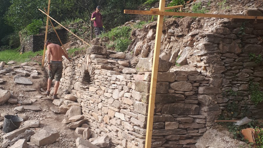 Le patrimoine cévenol mis en valeur à l’entrée du village